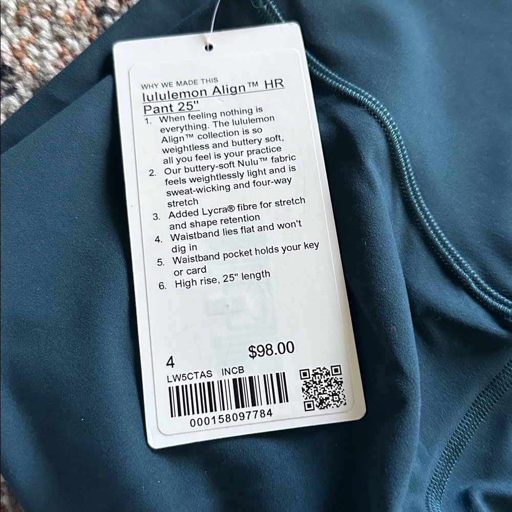 Lululemon Align Leggings HR - Picture 2 of 2